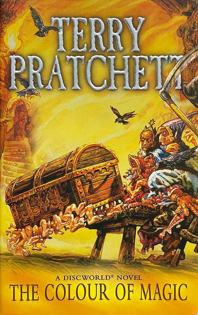 Обложка книги "The Colour Of Magic"